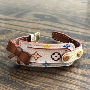 Louis Vuitton Multicolor Bow Bracelet